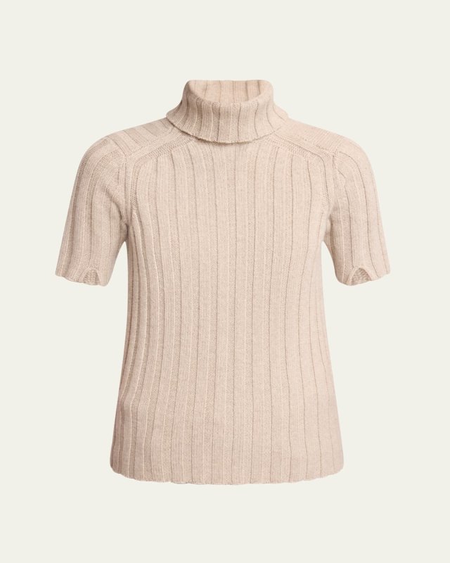 Starling Turtleneck Wool Cashmere Sweater
